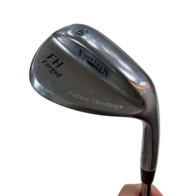 【中古】 フォーティーン FH Forged V1 ニッケルクロムメッキ 50° ウェッジ WG NS PRO 950GH HT (フレックスその他) メンズ 男性用 右利き 右用 Cランク ゴルフクラブ