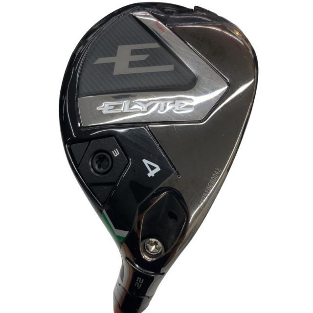 【中古】 キャロウェイ ELYTE U4 ユーティリティ UT VENTUS GREEN 50 for CW(ELYTE UT) (フレックスS) メンズ 男性用 右利き 右用 Cランク ゴルフクラブ