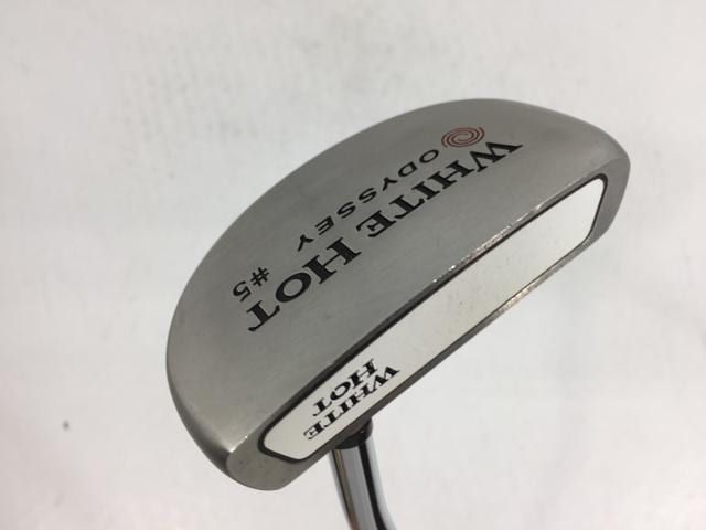 返品OK 【中古ゴルフクラブ】オデッセイ ホワイト ホット #5 パター オリジナルスチール パター