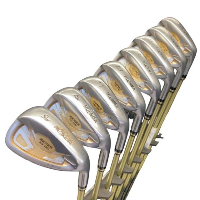 【中古】 本間ゴルフ BERES IS-05 8S アイアンセット IR 2S ARMRQ∞ 48(アイアン) (フレックスSR) メンズ 男性用 右利き 右用 Cランク ゴルフクラブ