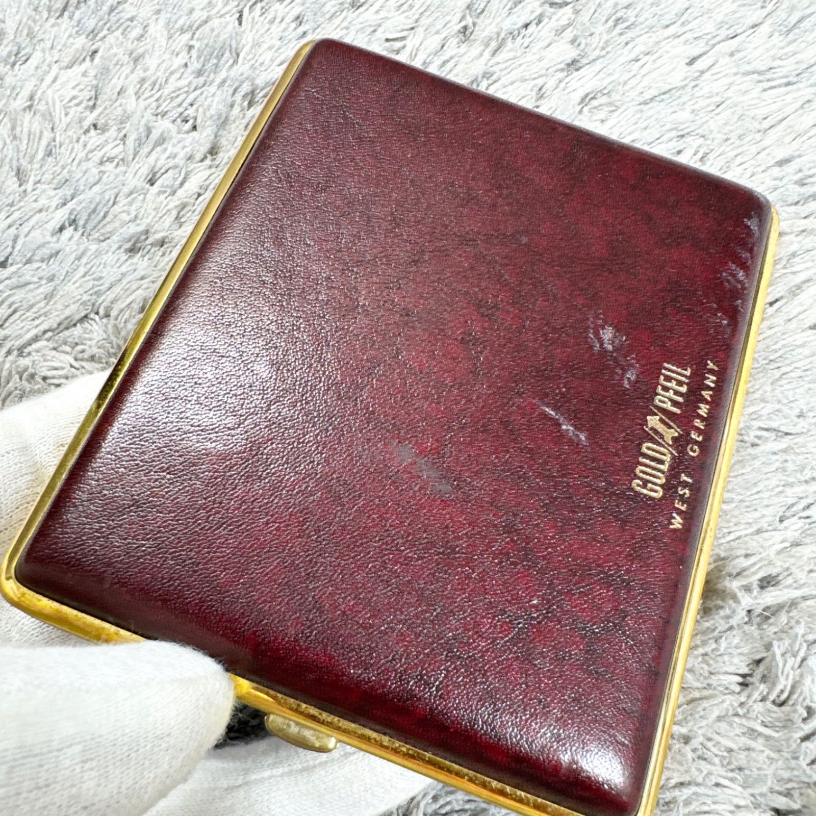 ゴールドファイル 70年代ヴィンテージ 西ドイツ製 　 GOLD PFEIL GOLD PFEIL ゴールドファイル シガレットケース 西ドイツ製 - メルカリ