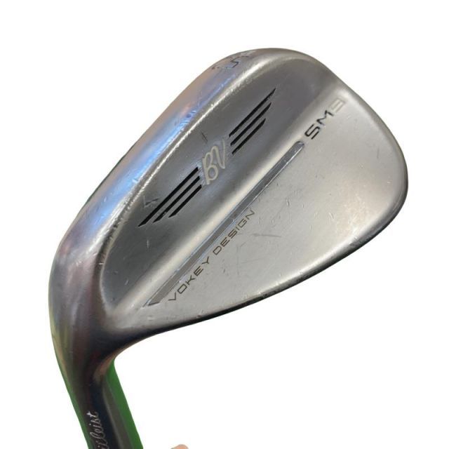 【中古】 タイトリスト VOKEY SPIN MILLED SM9 ツアークロム 52°/12°F レフティ ウェッジ WG NS PRO 950GH neo (フレックスS) メンズ 男性用 左利き レフティ 左用 Cランク ゴルフクラブ