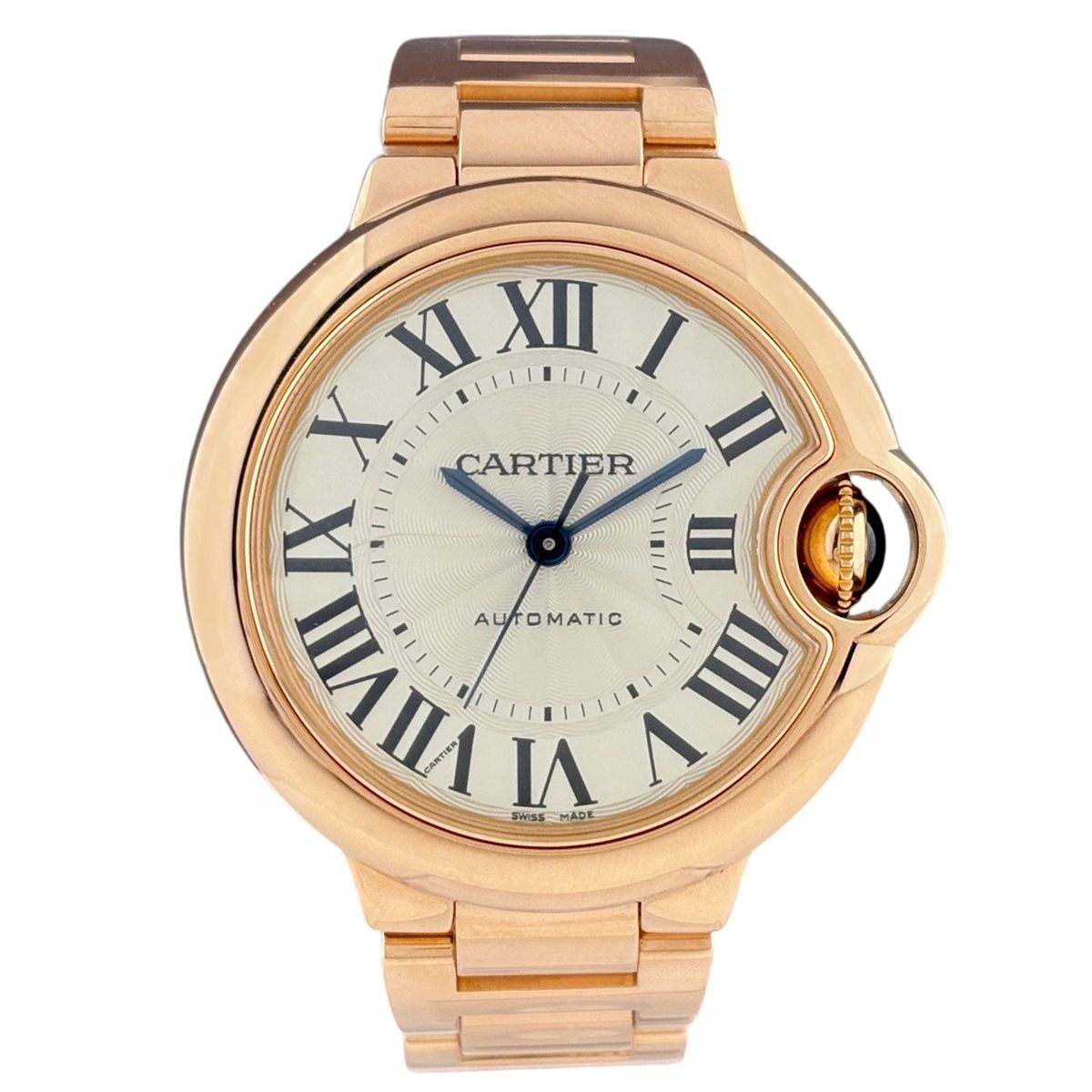 OH済】カルティエ CARTIER バロンブルー ローズゴールド W6920096 