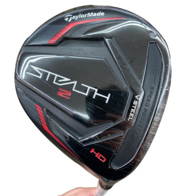 【中古】 テーラーメイド STEALTH2 HD 5W フェアウェイウッド FW リシャフト (フレックスその他) メンズ 男性用 右利き 右用 Dランク ゴルフクラブ