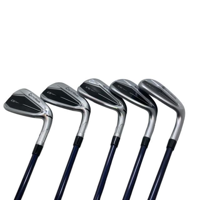 【中古】 テーラーメイド Qi 5S アイアンセット IR Diamana BLUE TM60(Qi IR) (フレックスR) メンズ 男性用 右利き 右用 Cランク ゴルフクラブ