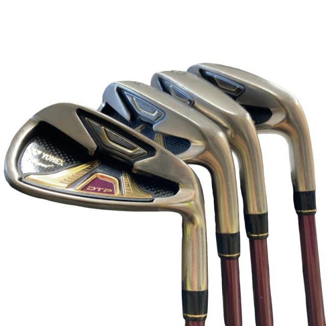 【中古】 ヨネックス YONEX Royal DTP 4S アイアンセット IR REXIS XELA for Royal (フレックスR) メンズ 男性用 右利き 右用 Cランク ゴルフクラブ