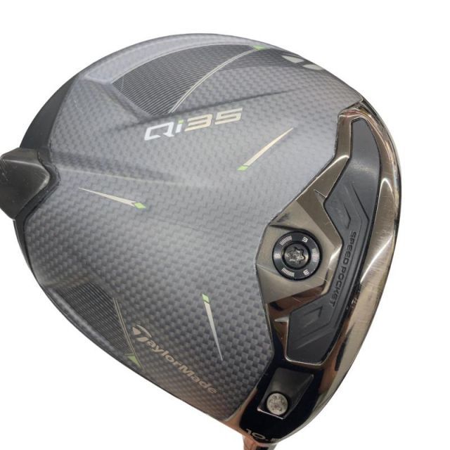 【中古】 テーラーメイド Qi35 10.5° ドライバー DR Diamana BLACK TM60(Qi35 DR) (フレックスS) メンズ 男性用 右利き 右用 Cランク ゴルフクラブ