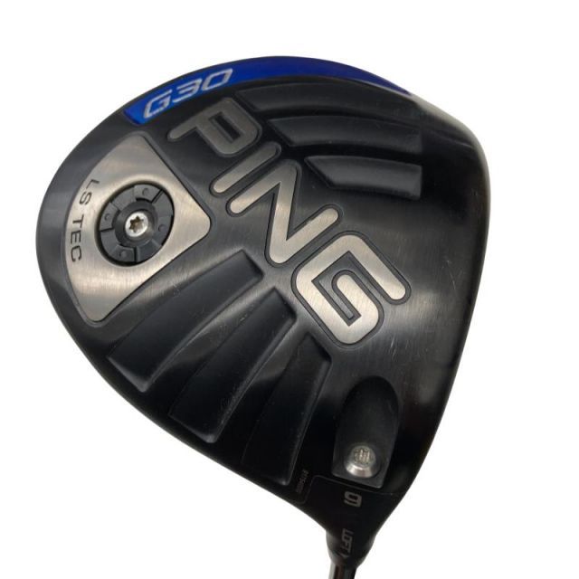 【中古】 ピン G30 LS Tec 9° ドライバー DR Tour 65 (フレックスS) メンズ 男性用 右利き 右用 Cランク ゴルフクラブ