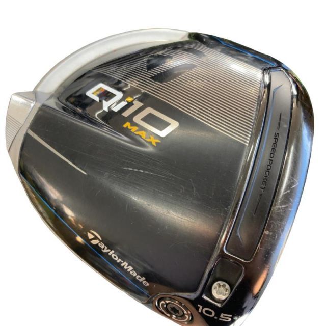 【中古】 テーラーメイド Qi10 MAX 10.5° ドライバー DR Diamana BLUE TM50(Qi10 DR) (フレックスSR) メンズ 男性用 右利き 右用 Cランク ゴルフクラブ