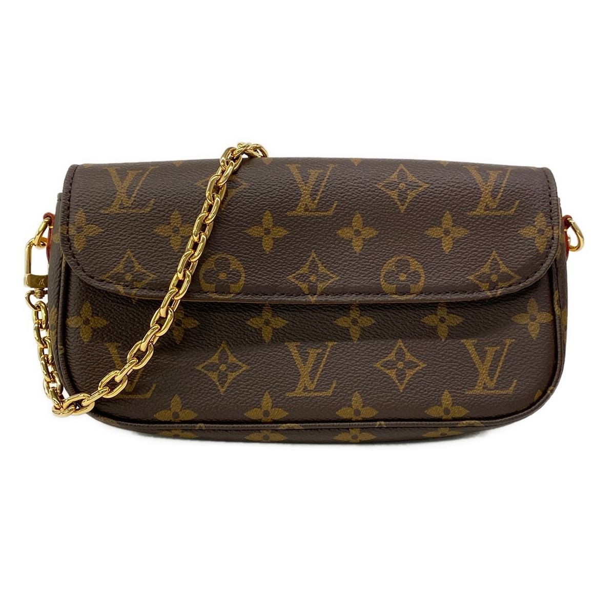 LOUIS VUITTON(ルイヴィトン) 財布 モノグラム美品 ウォレットオンチェーンアイビー M81911 -