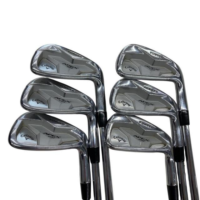 【中古】 キャロウェイ APEX PRO(2019) 6S アイアンセット IR NS PRO MODUS3 TOUR120 (フレックスS) メンズ 男性用 右利き 右用 Cランク ゴルフクラブ