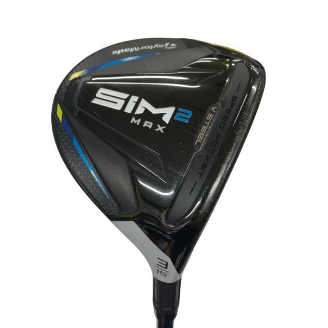 【中古】 テーラーメイド SIM2 MAX 3W フェアウェイウッド FW TENSEI BLUE TM50(SIM2 FW) (フレックスS) メンズ 男性用 右利き 右用 Cランク ゴルフクラブ