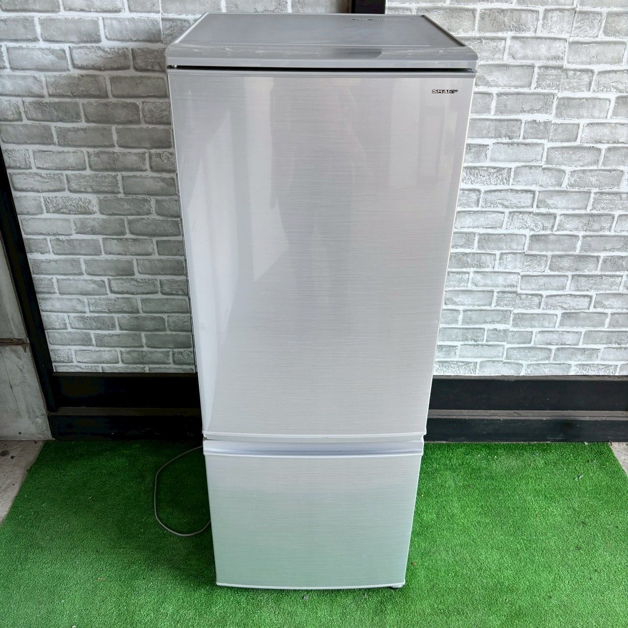 SHARP シャープ 冷蔵庫 167L シルバー ホワイト 2ドア 大容量 2018年製