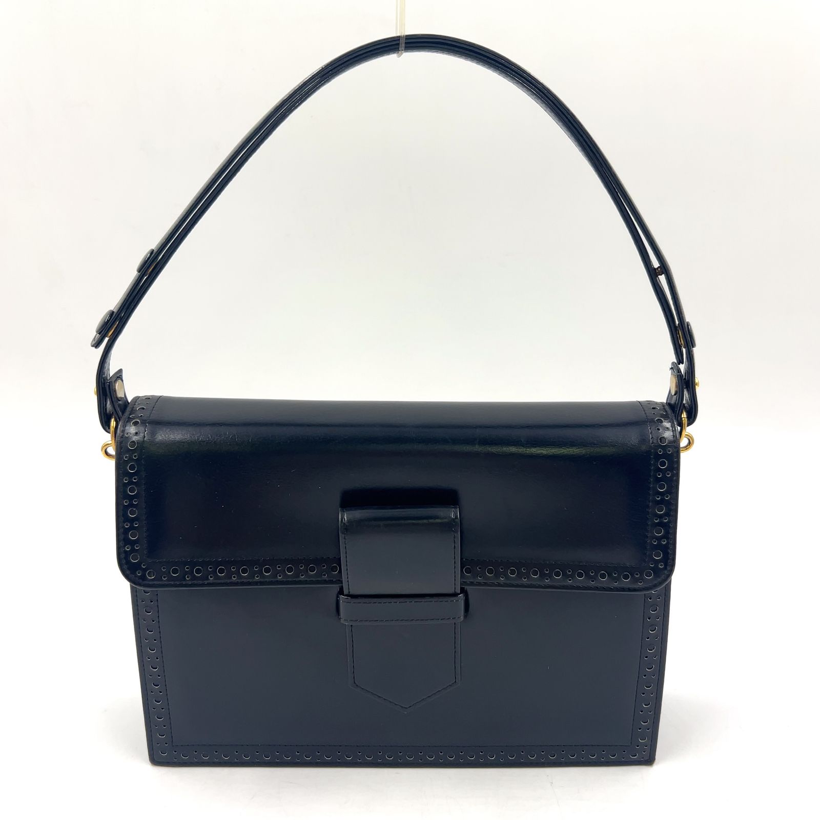 新着】YVES SAINT LAURENT ヴィンテージレザー レザー ブラック ワン