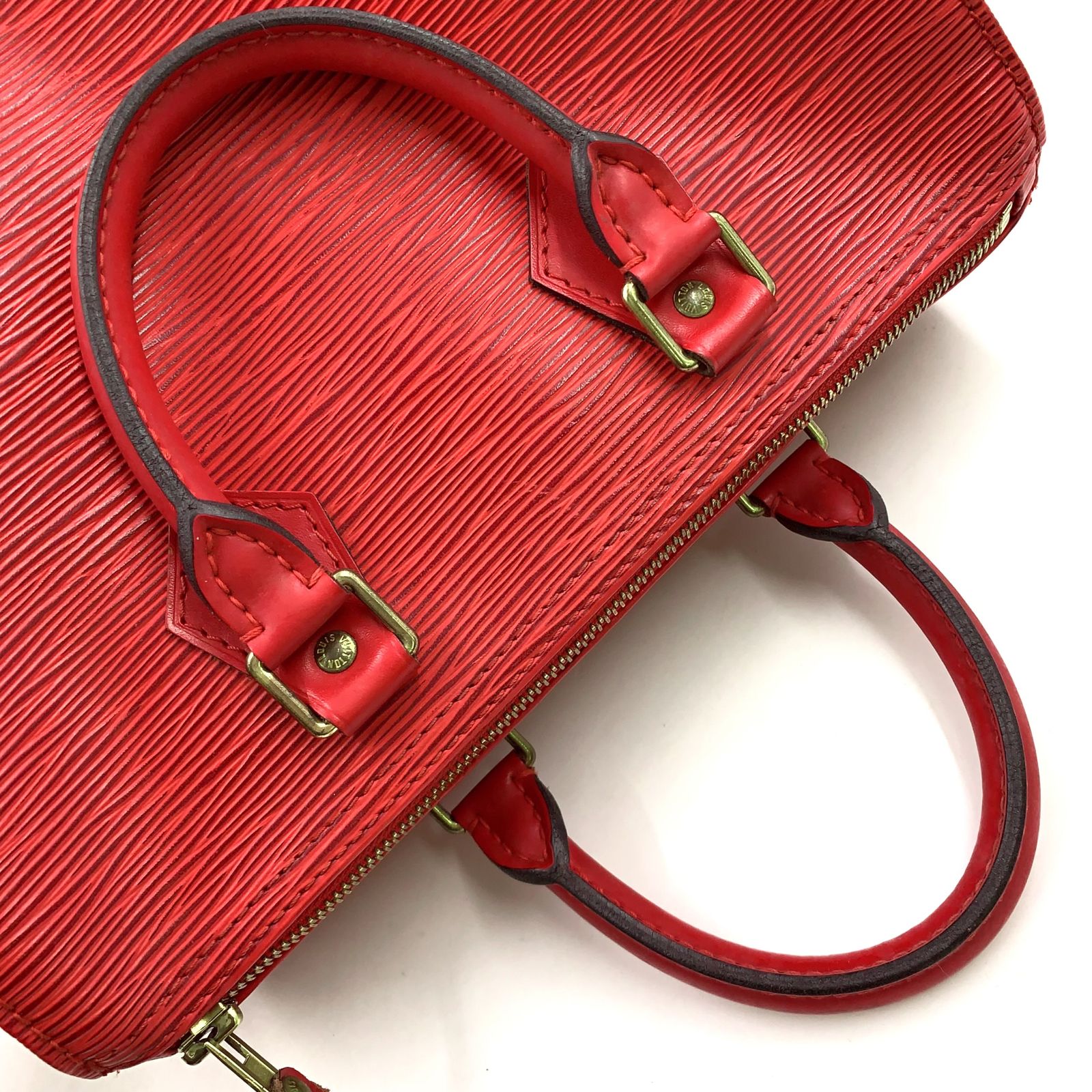 新着】LOUIS VUITTON スピーディ25 エピ エピ カスティリアンレッド