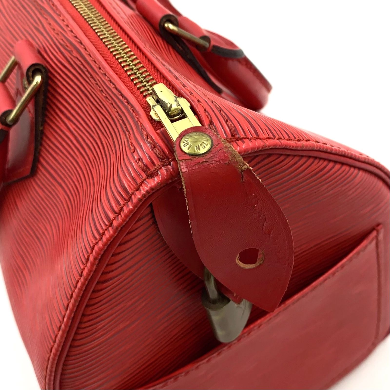 新着】LOUIS VUITTON スピーディ25 エピ エピ カスティリアンレッド