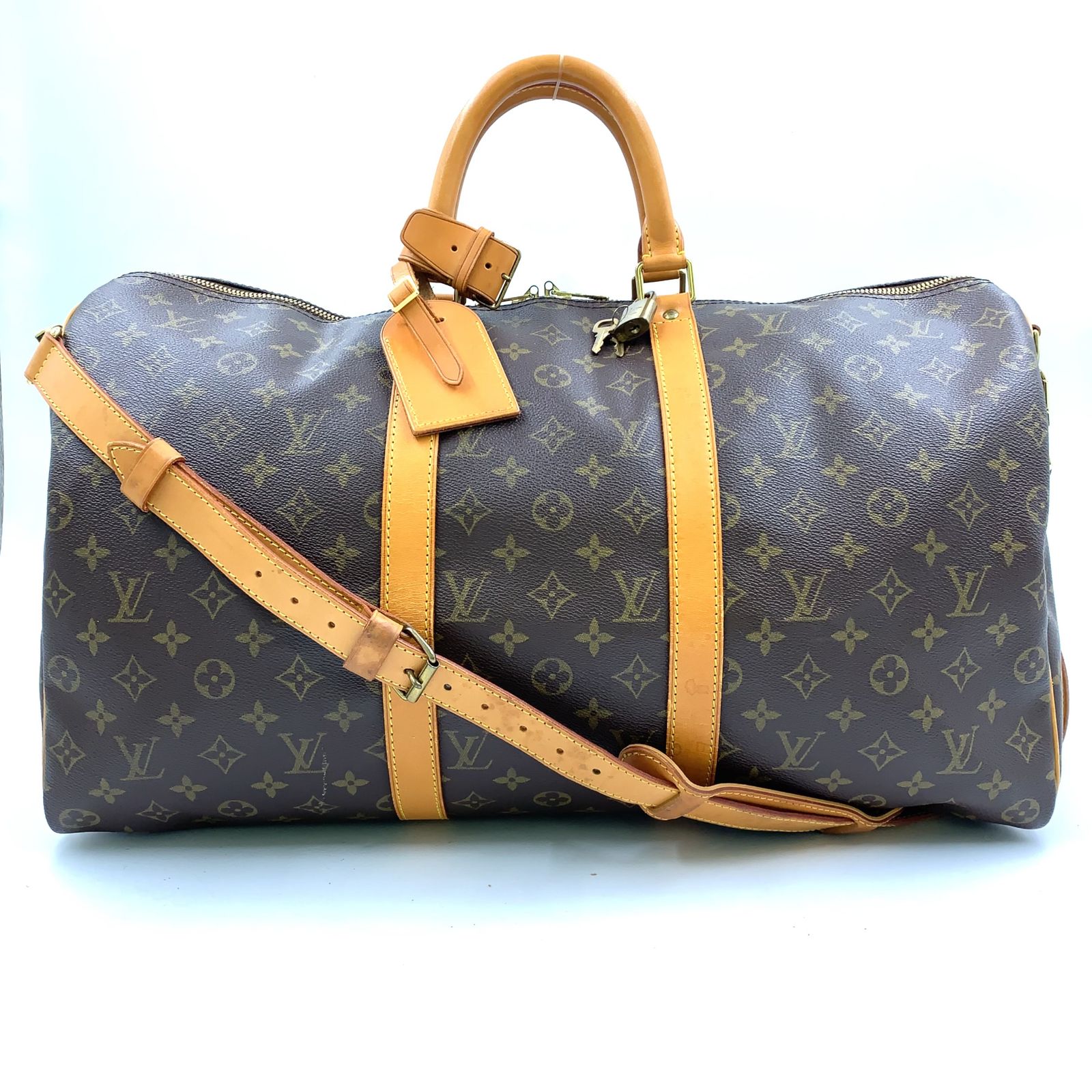 新着】LOUIS VUITTON キーポル バンドリエール50 モノグラム