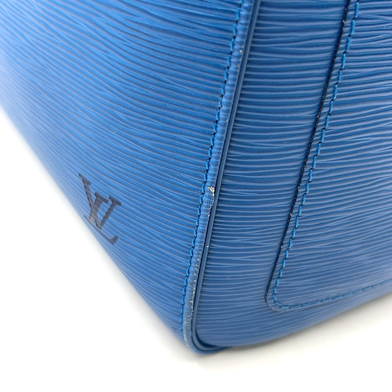 新着】LOUIS VUITTON キーポル50 エピ エピ トレドブルー レザー