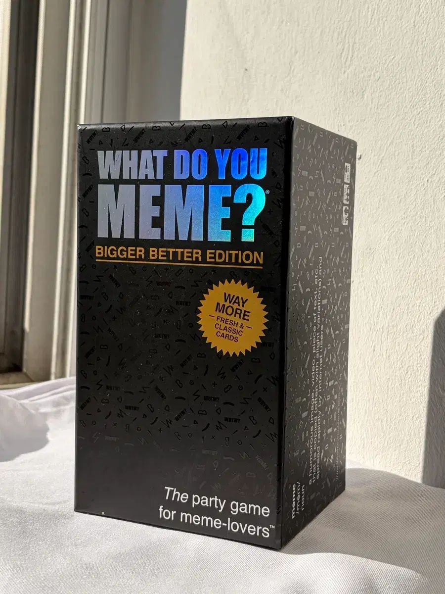 왓두유밈 WHAT DO YOU MEME? ボードゲーム パーティーゲーム