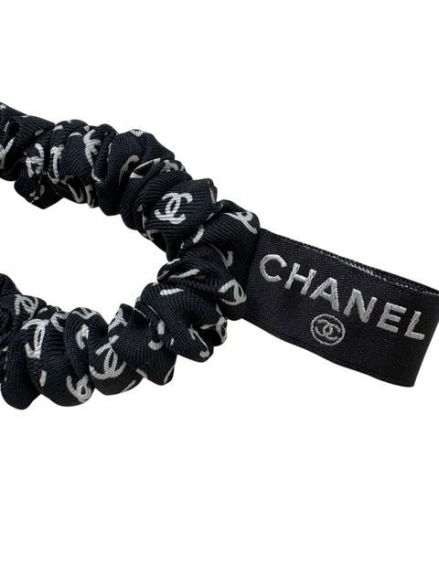 シャネル 23P シュシュ シャネル 大人気！23Pココ総柄プリントリボンシュシュ CHANEL - メルカリ