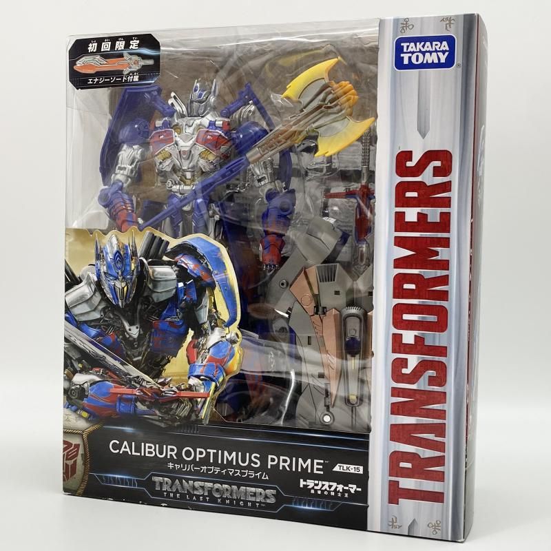 【中古】開封 TLK-15 キャリバーオプティマスプライム 特典付き タカラトミー トランスフォーマー 最後の騎士王[17]