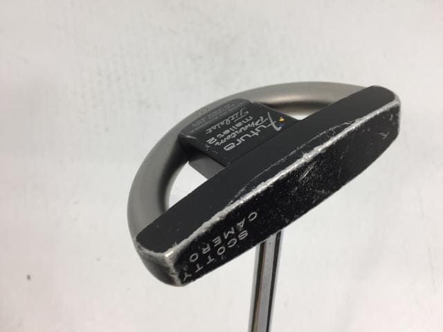 返品OK 【中古ゴルフクラブ】タイトリスト スコッティ・キャメロン フューチュラ ファントムマレット 2 オリジナルスチール パター