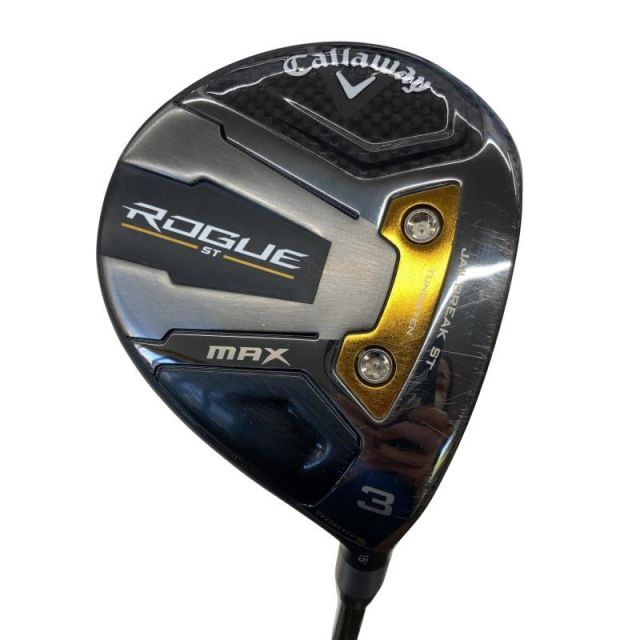 【中古】 キャロウェイ ROGUE ST MAX 3W フェアウェイウッド FW 純正特注シャフト (フレックスS) メンズ 男性用 右利き 右用 Cランク ゴルフクラブ