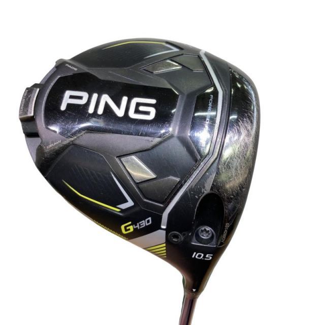 【中古】 ピン G430 MAX 10.5° ドライバー DR 純正特注シャフト (フレックスS) メンズ 男性用 右利き 右用 Cランク ゴルフクラブ