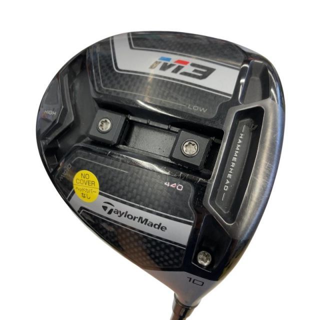 【中古】 テーラーメイド M3 440 10° ドライバー DR 純正特注シャフト (フレックスS) メンズ 男性用 右利き 右用 Cランク ゴルフクラブ