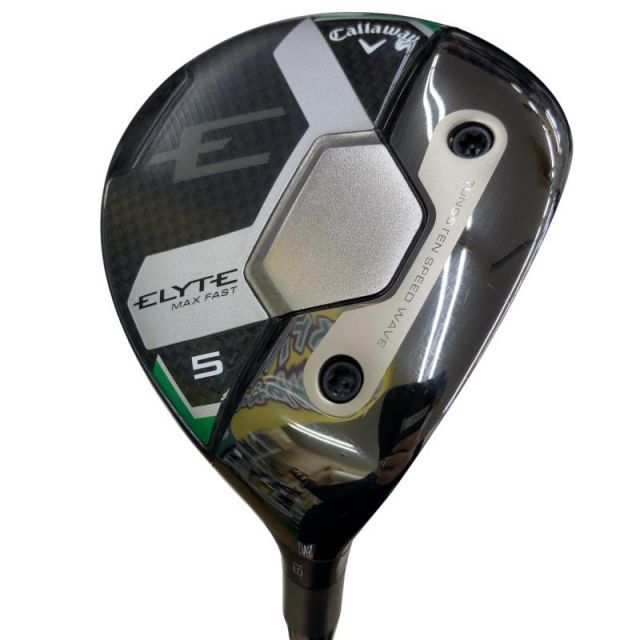 【中古】 キャロウェイ ELYTE MAX FAST 5W フェアウェイウッド FW LIN-Q GREEN 40 for CW(ELYTE FW) (フレックスR) メンズ 男性用 右利き 右用 Cランク ゴルフクラブ