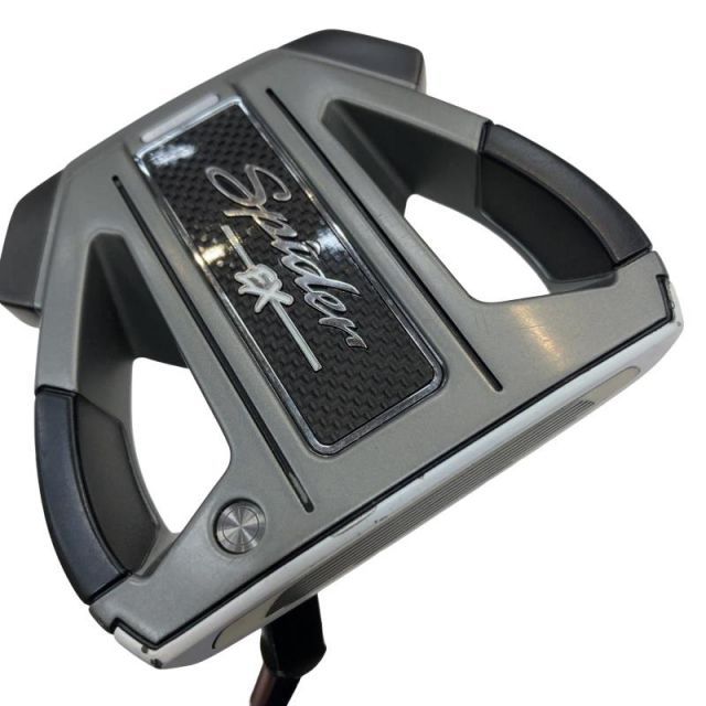 【中古】 テーラーメイド Spider EX PLATINUM/WHITE スモールスラント 33インチ パター PT スチール (フレックスその他) メンズ 男性用 右利き 右用 Cランク ゴルフクラブ