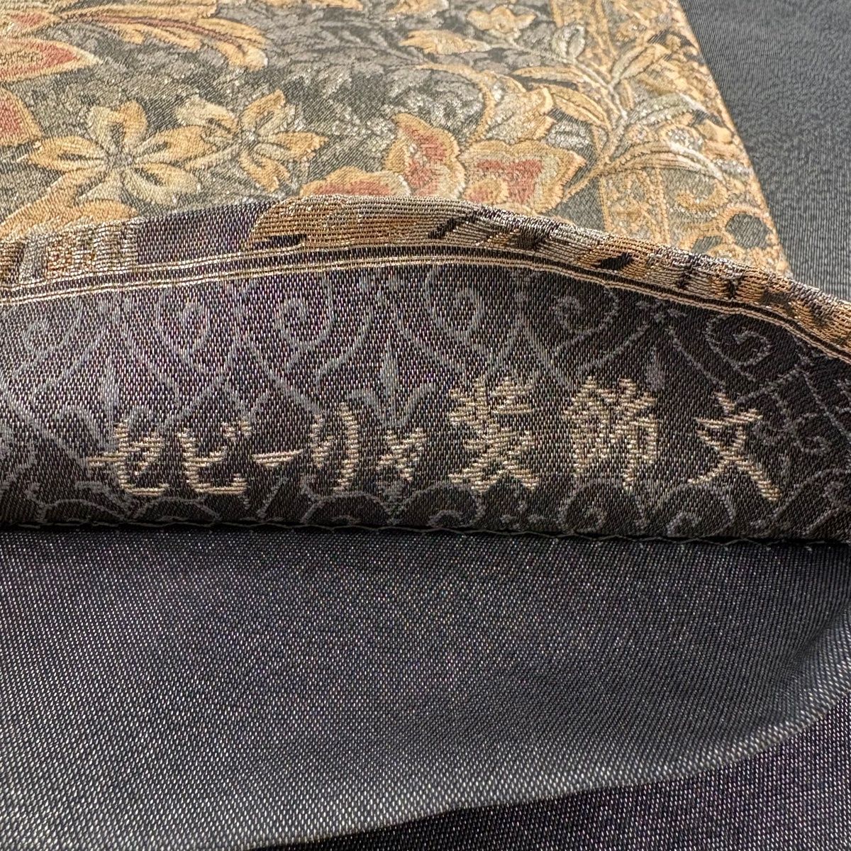 美品】 名古屋帯 秀品 幾何学 茶色 正絹 【中古】 - メルカリ