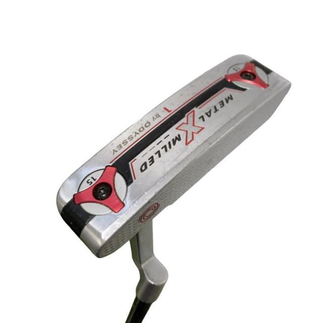 【中古】 オデッセイ METAL-X MILLED VERSA #1 34インチ パター PT スチール (フレックスその他) メンズ 男性用 右利き 右用 Cランク ゴルフクラブ