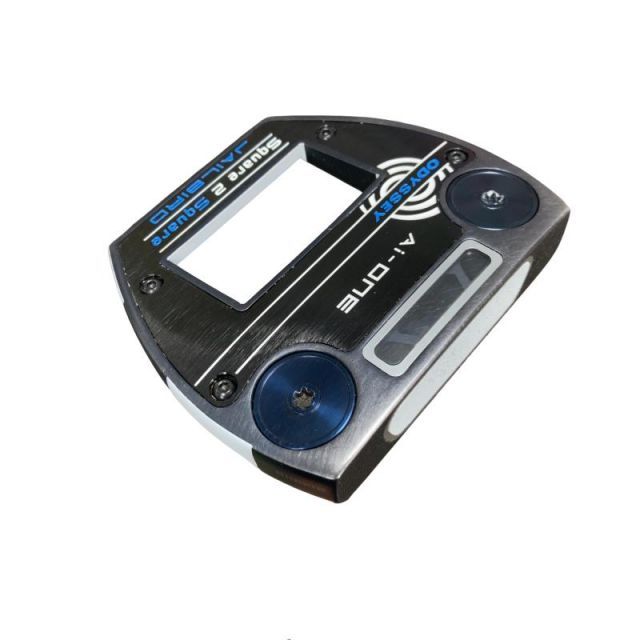 【中古】 オデッセイ Ai-ONE SQUARE 2 SQUARE JAILBIRD 34インチ パター PT STROKE LAB 90 スチール (フレックスその他) メンズ 男性用 右利き 右用 Cランク ゴルフクラブ