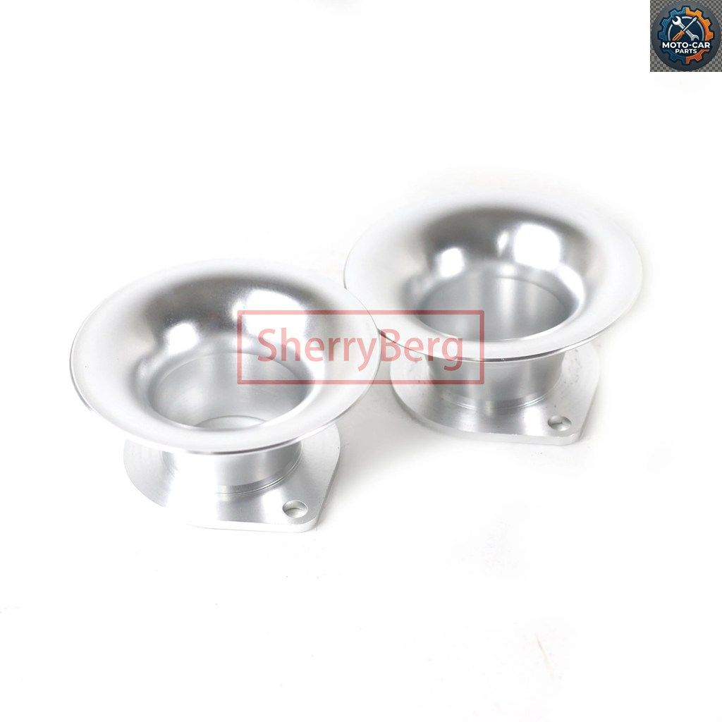 ペア 36mm IDF DCOE スロットルボディ キャブレター エアホーン スタック WEBER/EMPIDELLORTO/SOLEX/EMPI