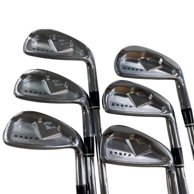 【中古】 ダイワ(グローブライド) ONOFF FORGED(2011) 6S アイアンセット IR NS PRO 850GH (フレックスR) メンズ 男性用 右利き 右用 Cランク ゴルフクラブ