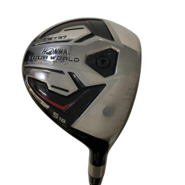 【中古】 本間ゴルフ TOUR WORLD TW737 5W フェアウェイウッド FW VIZARD EX-C65 (フレックスS) メンズ 男性用 右利き 右用 Cランク ゴルフクラブ