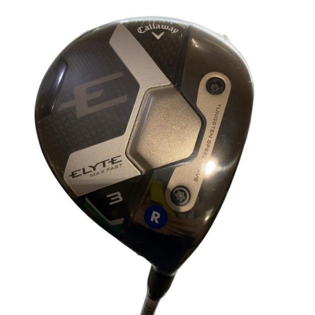 【中古】 キャロウェイ ELYTE MAX FAST 3W フェアウェイウッド FW LIN-Q GREEN 40 for CW(ELYTE FW) (フレックスR) メンズ 男性用 右利き 右用 Nランク ゴルフクラブ 30,358円