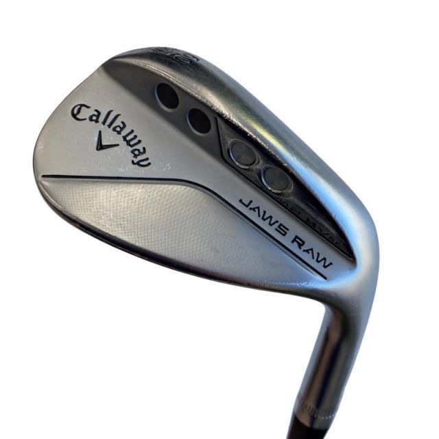 【中古】 キャロウェイ JAWS RAW クロムメッキ 60°/12°W ウェッジ WG Dynamic Gold (フレックスS) メンズ 男性用 右利き 右用 Cランク ゴルフクラブ 11,250円