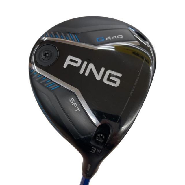 【中古】 ピン G440 SFT 3W フェアウェイウッド FW ALTA J CB BLUE(FW) (フレックスSR) メンズ 男性用 右利き 右用 Cランク ゴルフクラブ
