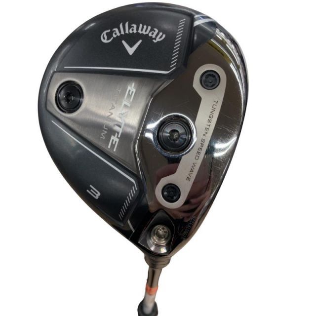 【中古】 キャロウェイ ELYTE TITANIUM 3W フェアウェイウッド FW TENSEI GREEN 60 for CW(ELYTE FW) (フレックスS) メンズ 男性用 右利き 右用 Cランク ゴルフクラブ