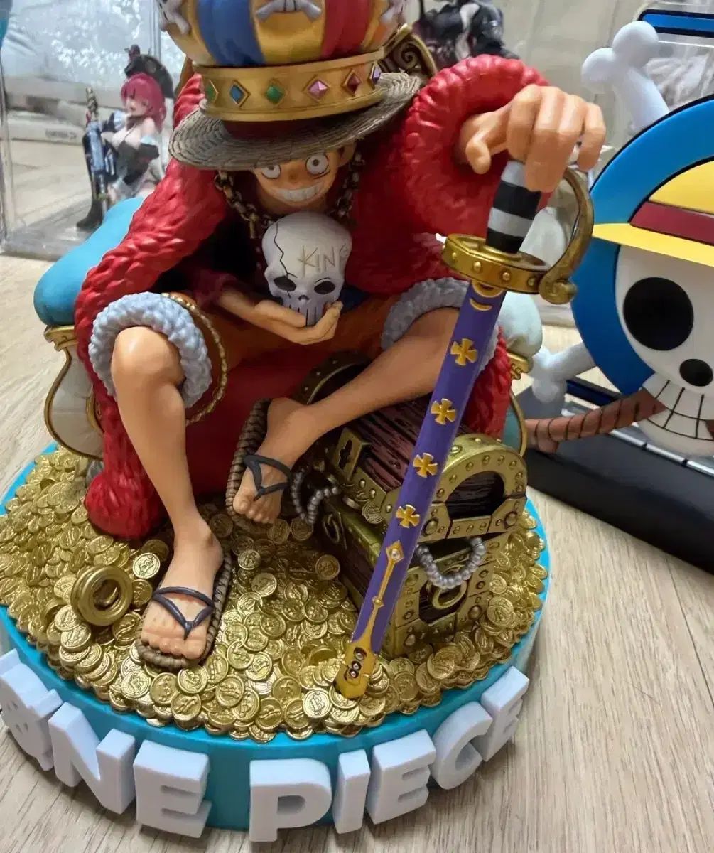 ONE PIECE ジオラマ キング ルフィ フィギュア