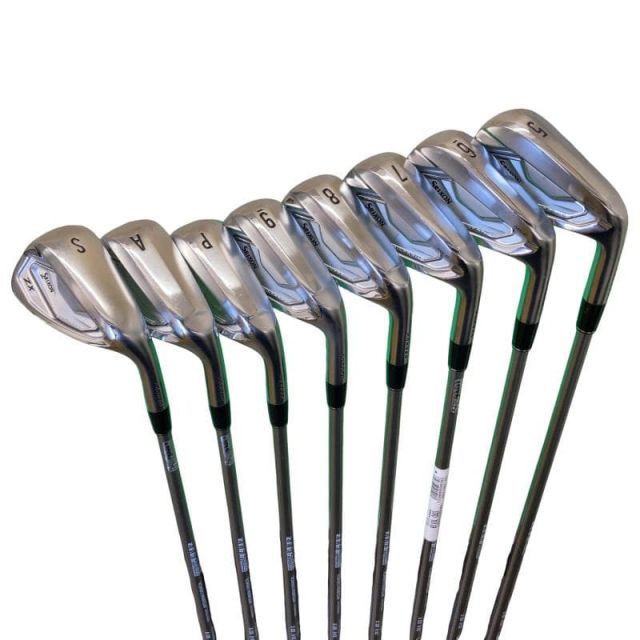 5個セット 中古】 ダンロップ SRIXON ZX5 Mk II 8S アイアンセット IR Diamana ZX