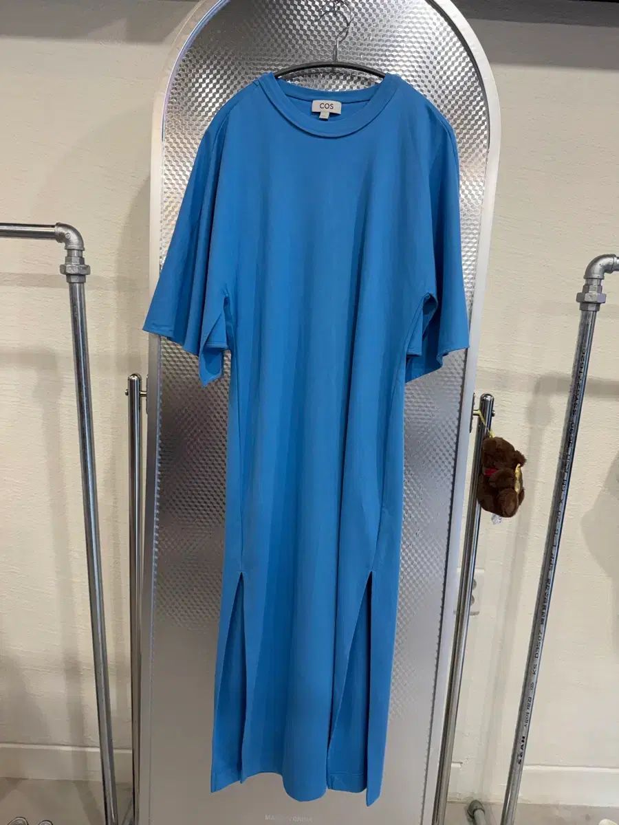 COS フレア スリーブ ロング ONE PIECE M