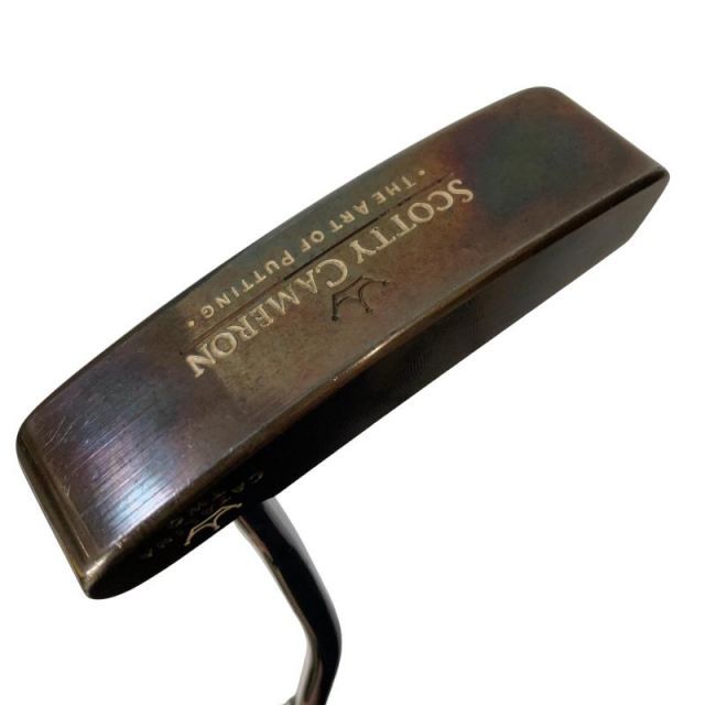 【中古】 タイトリスト SCOTTY CAMERON CATALINA TWO(オイルカン) パター PT Micro Step (フレックスその他) メンズ 男性用 右利き 右用 Cランク ゴルフクラブ
