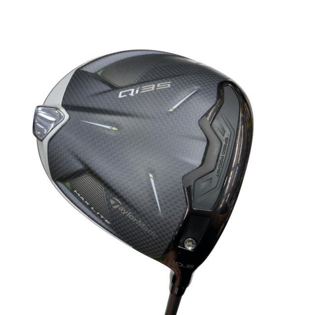 【中古】 テーラーメイド Qi35 MAX LITE 10.5° ドライバー DR AIR SPEEDER TM(Qi35 DR) (フレックスS) メンズ 男性用 右利き 右用 Cランク ゴルフクラブ