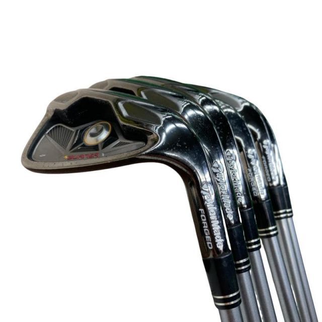 【中古】 テーラーメイド BURNER FORGED 6S アイアンセット IR BASSARA(アイアン) (フレックスS) メンズ 男性用 右利き 右用 Cランク ゴルフクラブ