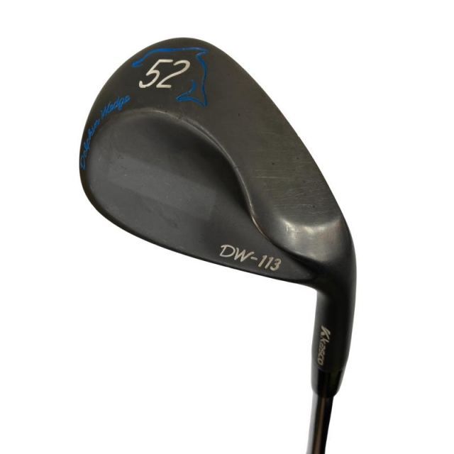 【中古】 キャスコ Dolphin Wedge DW-113 ブラック 52° ウェッジ WG Dynamic Gold (フレックスS) メンズ 男性用 右利き 右用 Cランク ゴルフクラブ