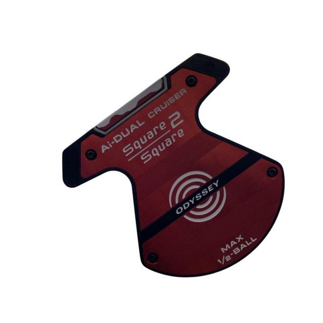 【中古】 オデッセイ Ai-DUAL SQUARE 2 SQUARE MAX 1/2-BALL CRUISER 38インチ パター PT STROKE LAB 140 スチール (フレックスその他) メンズ 男性用 右利き 右用 Cランク ゴルフクラブ