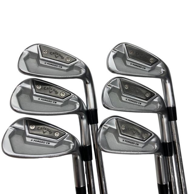【中古】 キャロウェイ X FORGED CB(2021) 6S アイアンセット IR NS PRO MODUS3 TOUR120 (フレックスS) メンズ 男性用 右利き 右用 Cランク ゴルフクラブ